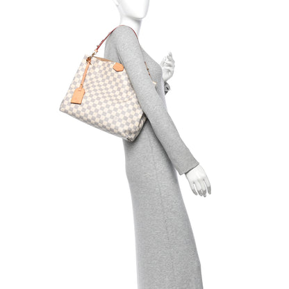 Louis Vuitton Damier Azur Graceful PM Beige 2 of 10