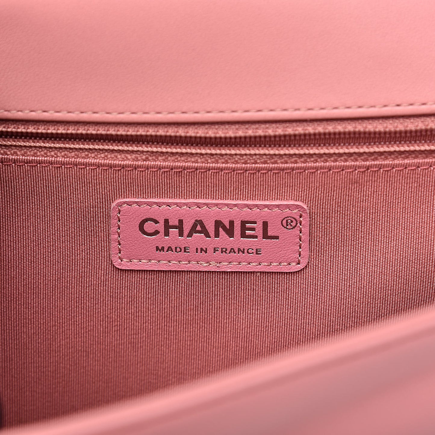 Lambskin Quilted New Medium Boy Flap Pink