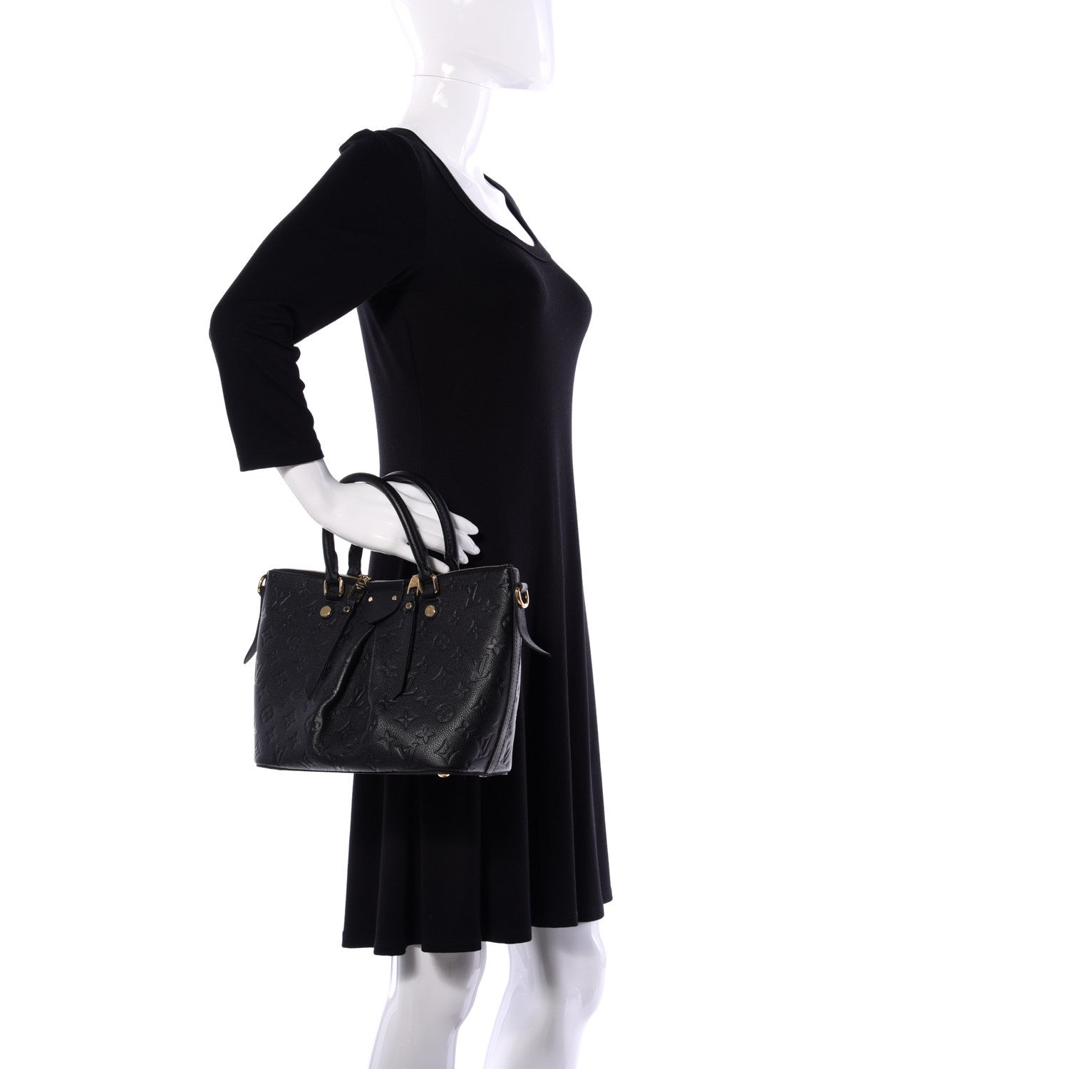 Louis Vuitton Empreinte Mazarine PM Black 3 of 9