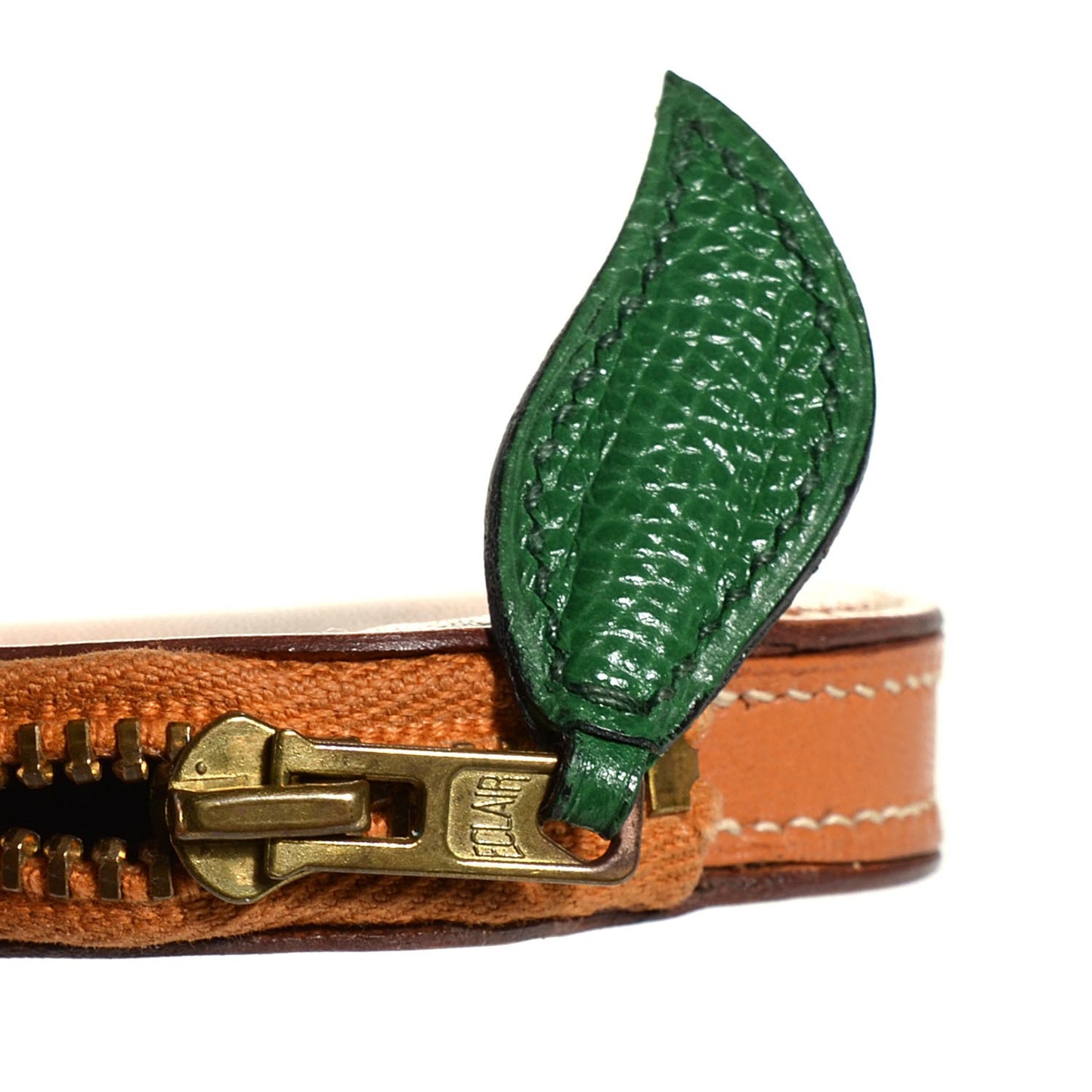 Natural Barenia Pear Coin Purse
