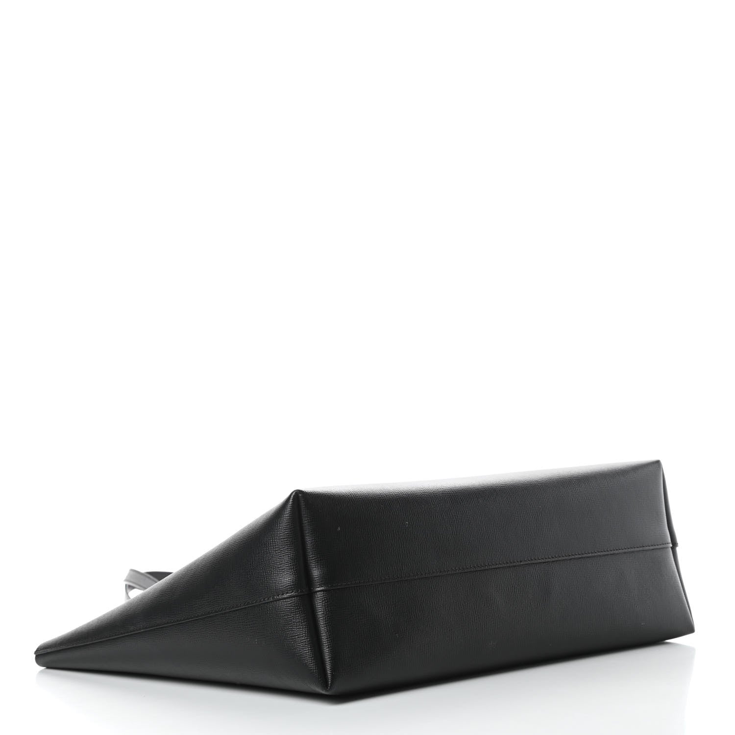Tom Ford Grained Calfskin Small T Tote Black 4 of 15