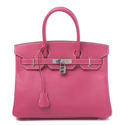 Hermes Epsom Birkin 30 Rose Tyrien 1 of 10