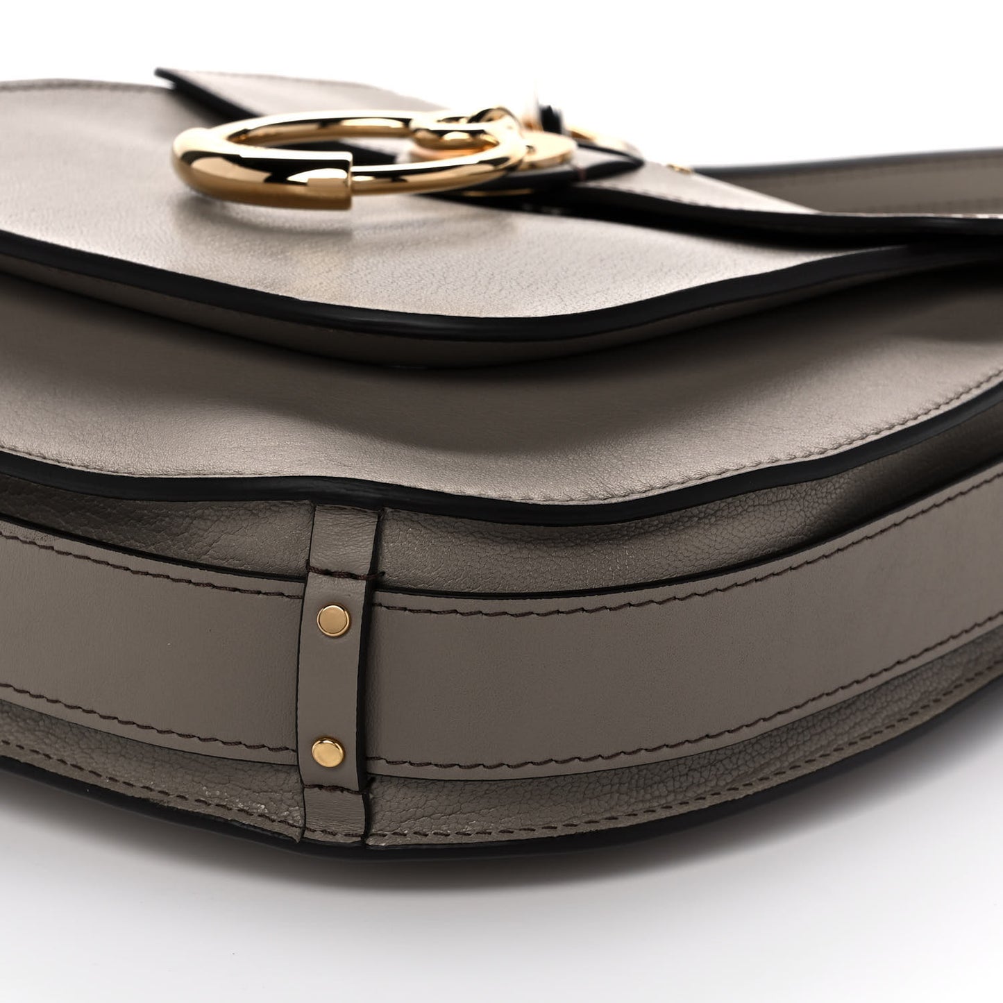 Calfskin Medium Tess Hobo Grey