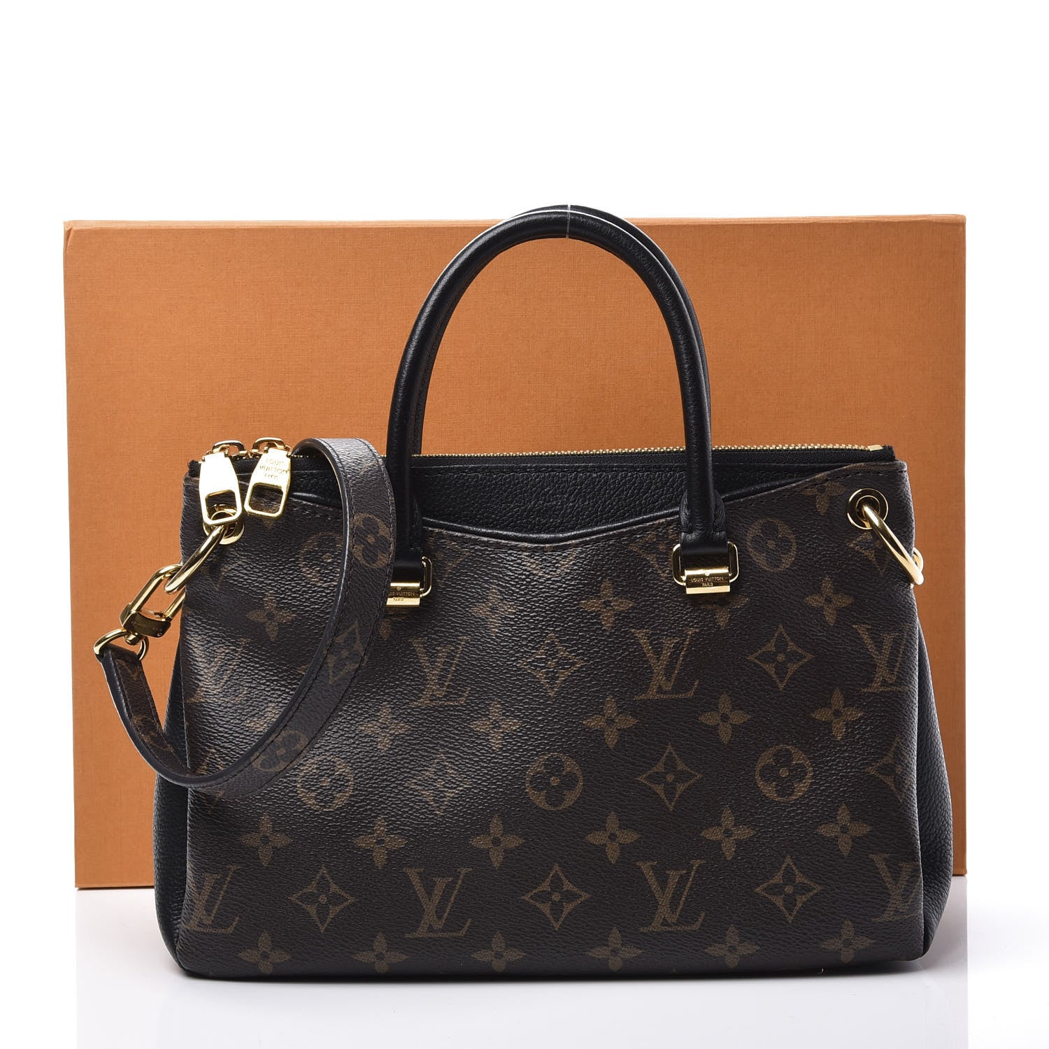 Louis Vuitton Monogram Pallas Full BB Black 10 of 10