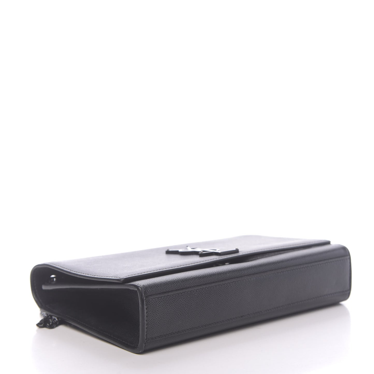 Grain De Poudre Medium Classic Monogram Kate Satchel Black