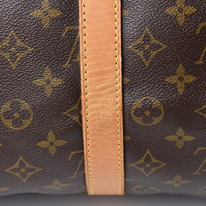 Louis Vuitton Monogram Keepall Bandouliere 55 15 of 17
