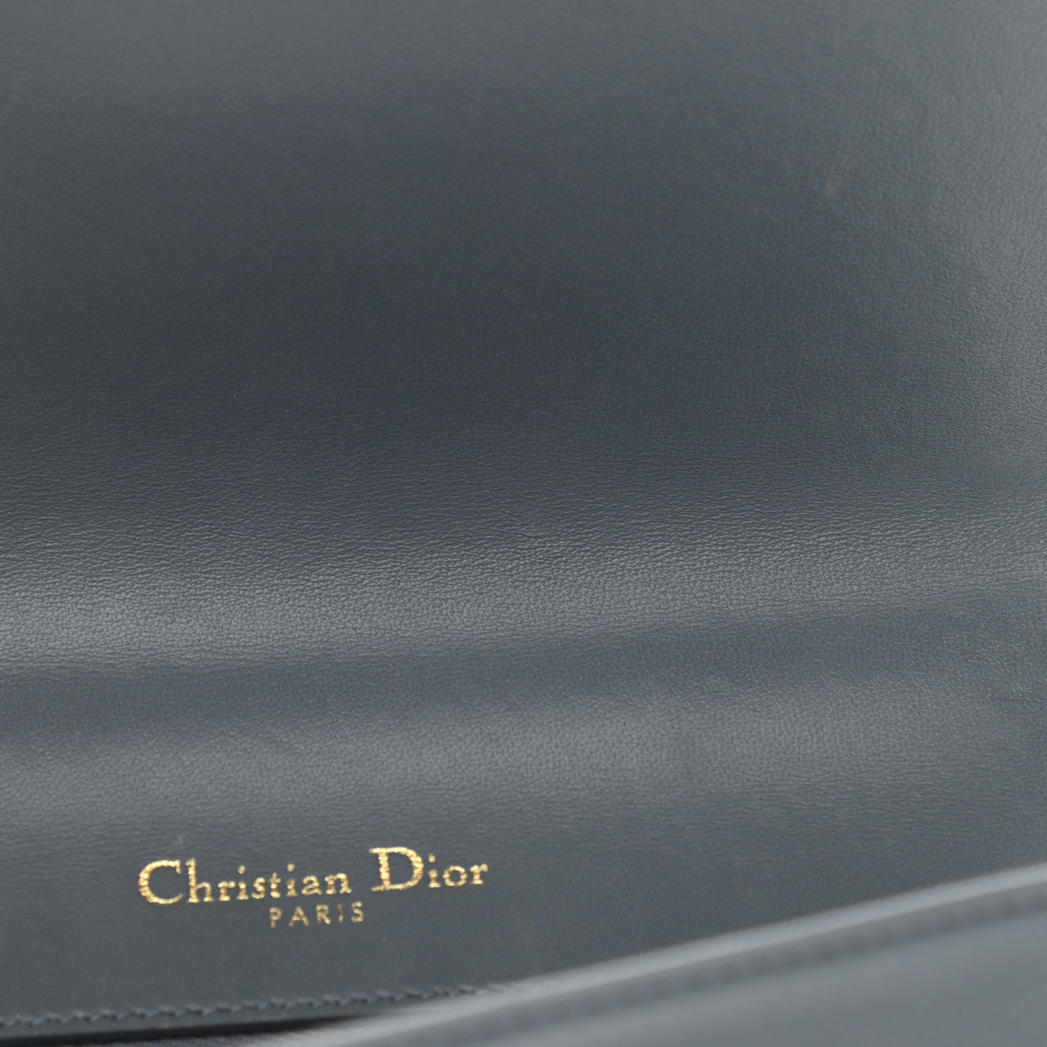 Christian Dior Calfskin Studded Small Diorama Flap Bag Grey 12 of 13