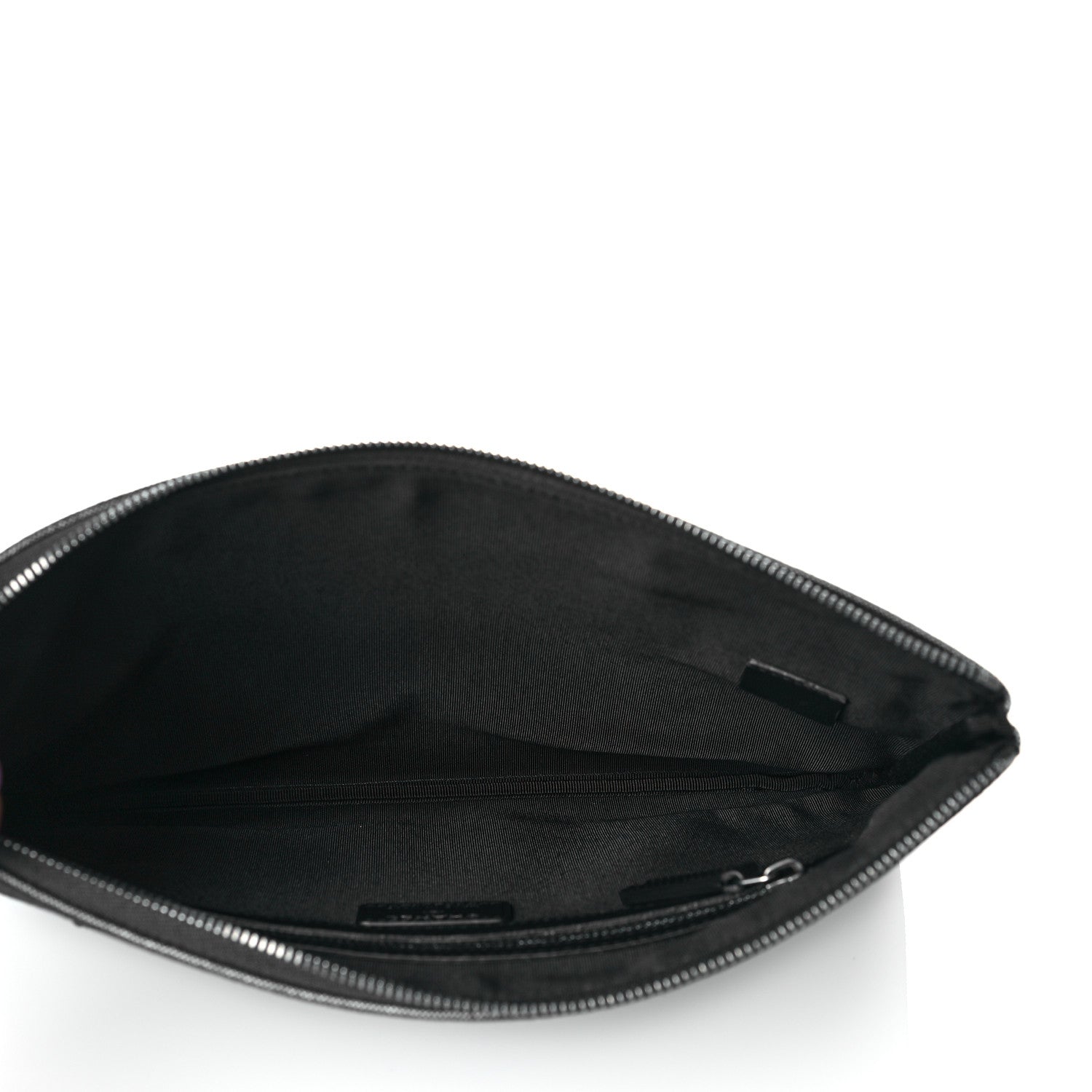 Chanel Canvas La Pausa Large Cosmetic Case Black 5 of 11