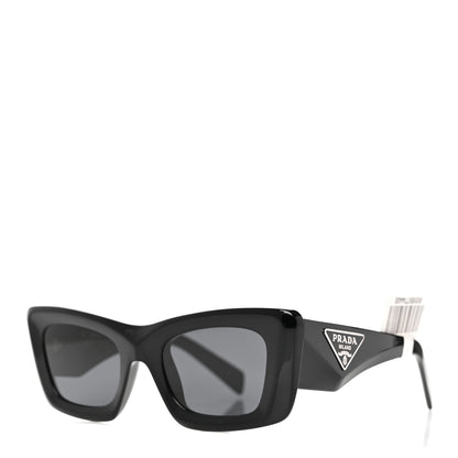 Prada Acetate Symbole Sunglasses SPR 13Z Black 1 of 6