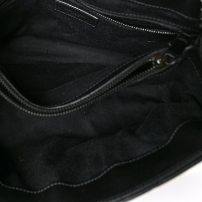 Saint Laurent Calfskin Y Quilted Monogram Medium Loulou Chain Satchel Black 6 of 11