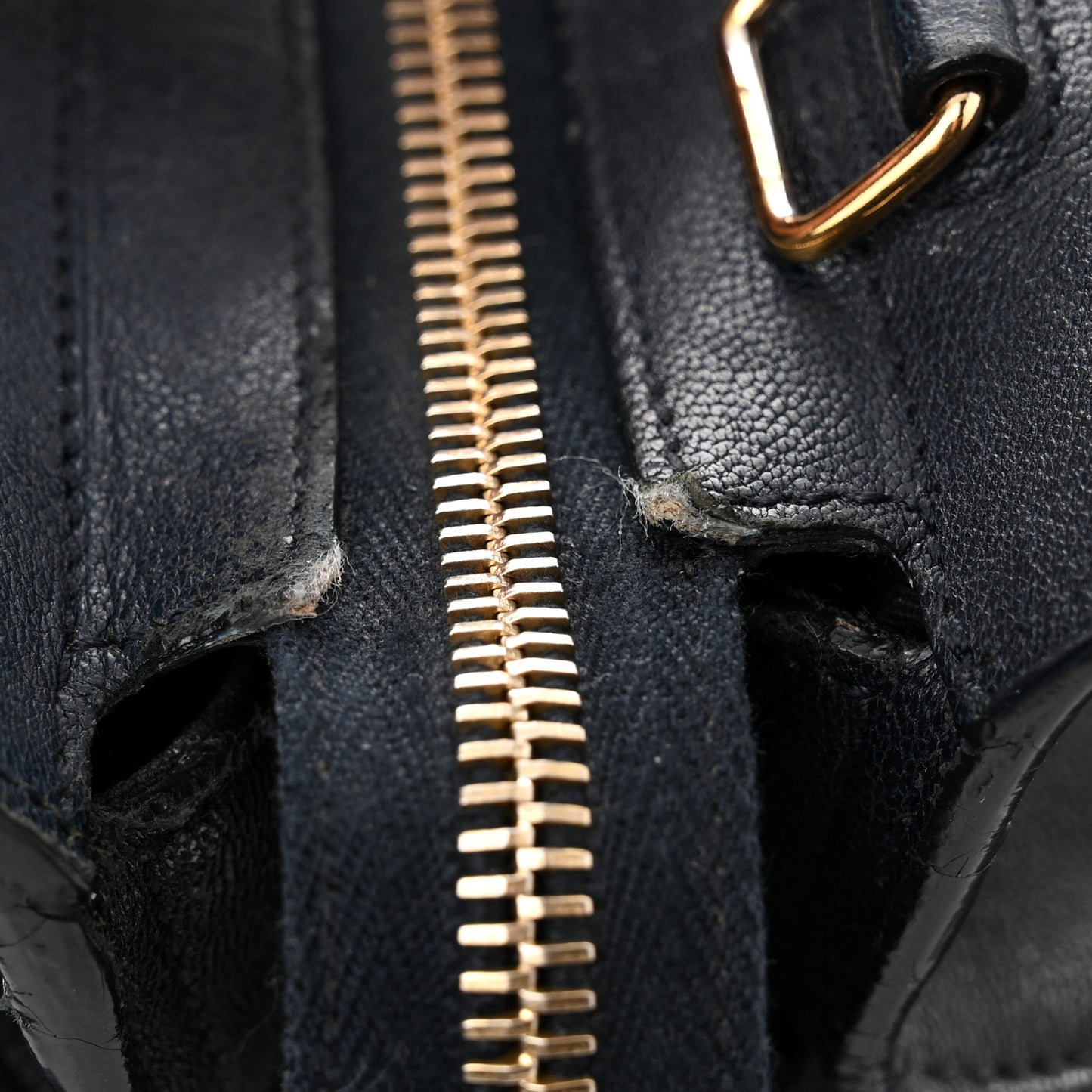 Sheepskin Small Cabas ChYc Navy