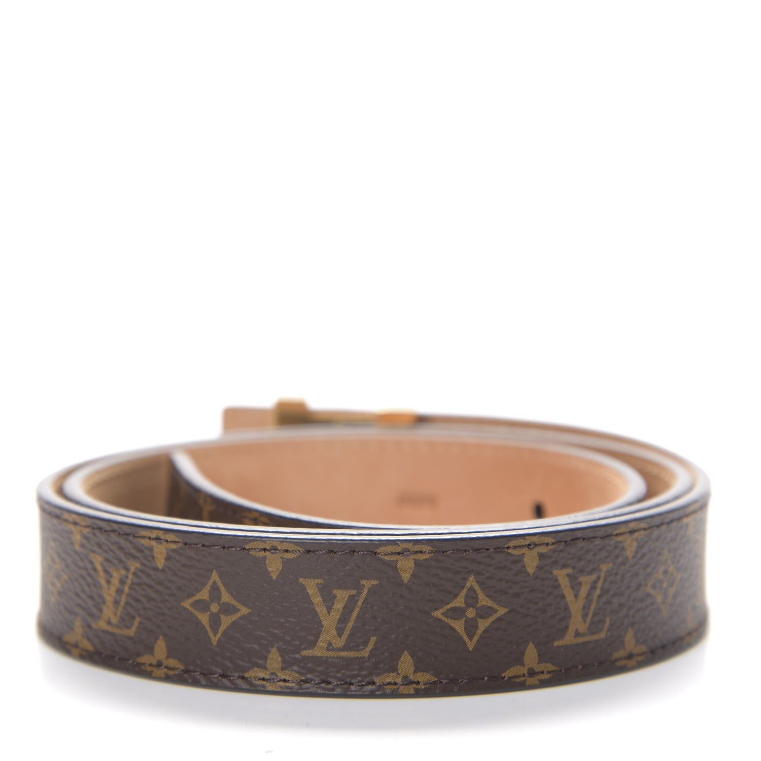 Louis Vuitton Monogram 40mm LV Initiales Belt 80 32 2 of 7