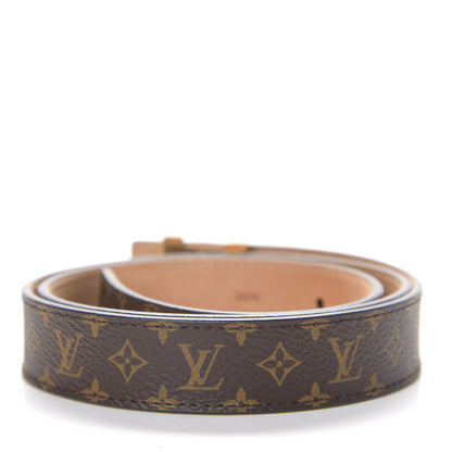 Louis Vuitton Monogram 40mm LV Initiales Belt 80 32 2 of 7