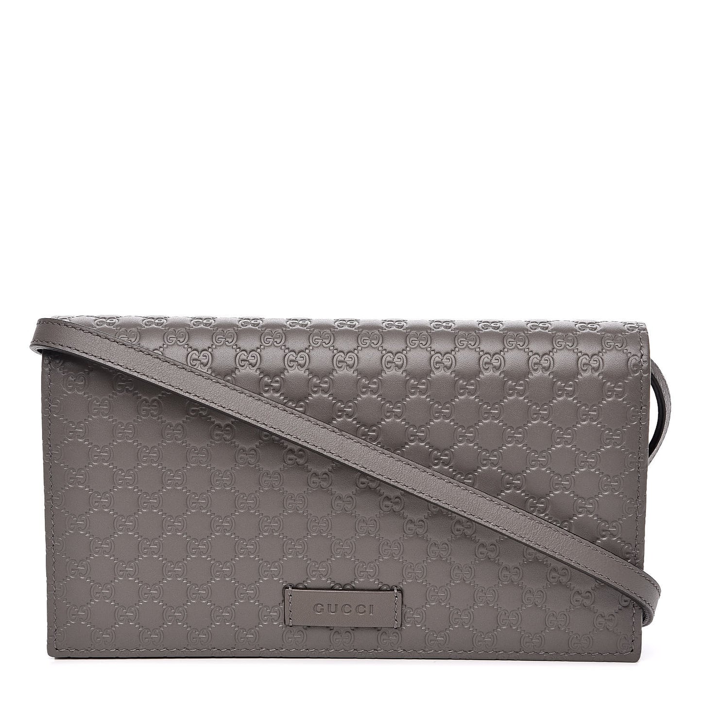 Soft Microguccissima Crossbody Wallet Loess