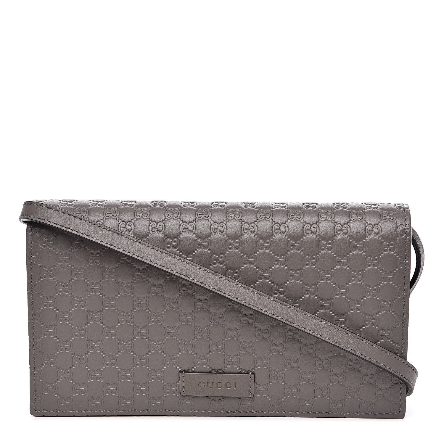 Gucci Soft Microguccissima Crossbody Wallet Loess 1 of 9