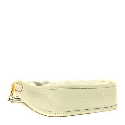 Hermes Taurillon Clemence Amazone Evelyne TPM Gris Neve 4 of 9