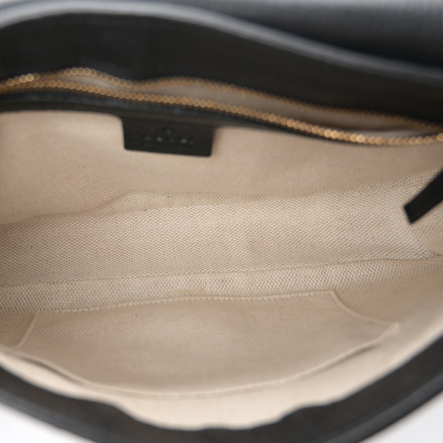 Pebbled Calfskin Medium Soho Flap Crossbody Black