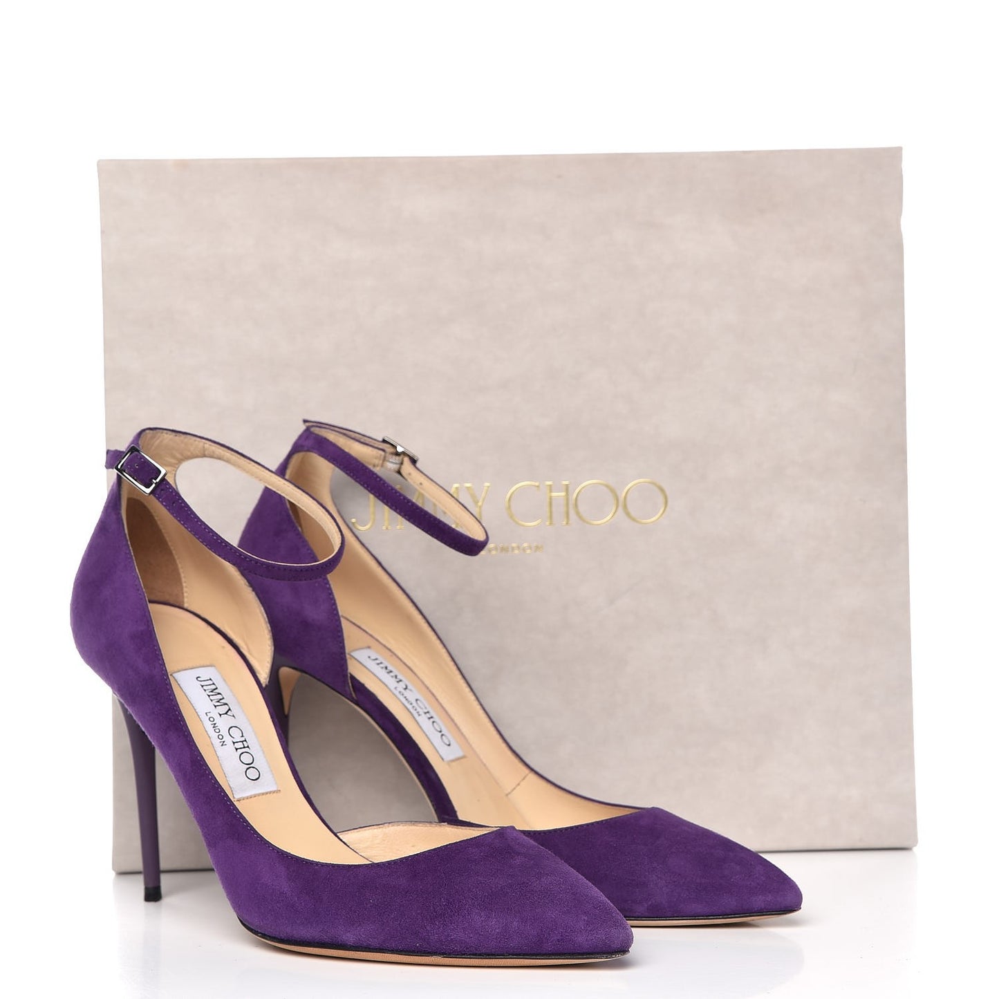 Suede Lucy 100 Pumps 38 Boho Purple