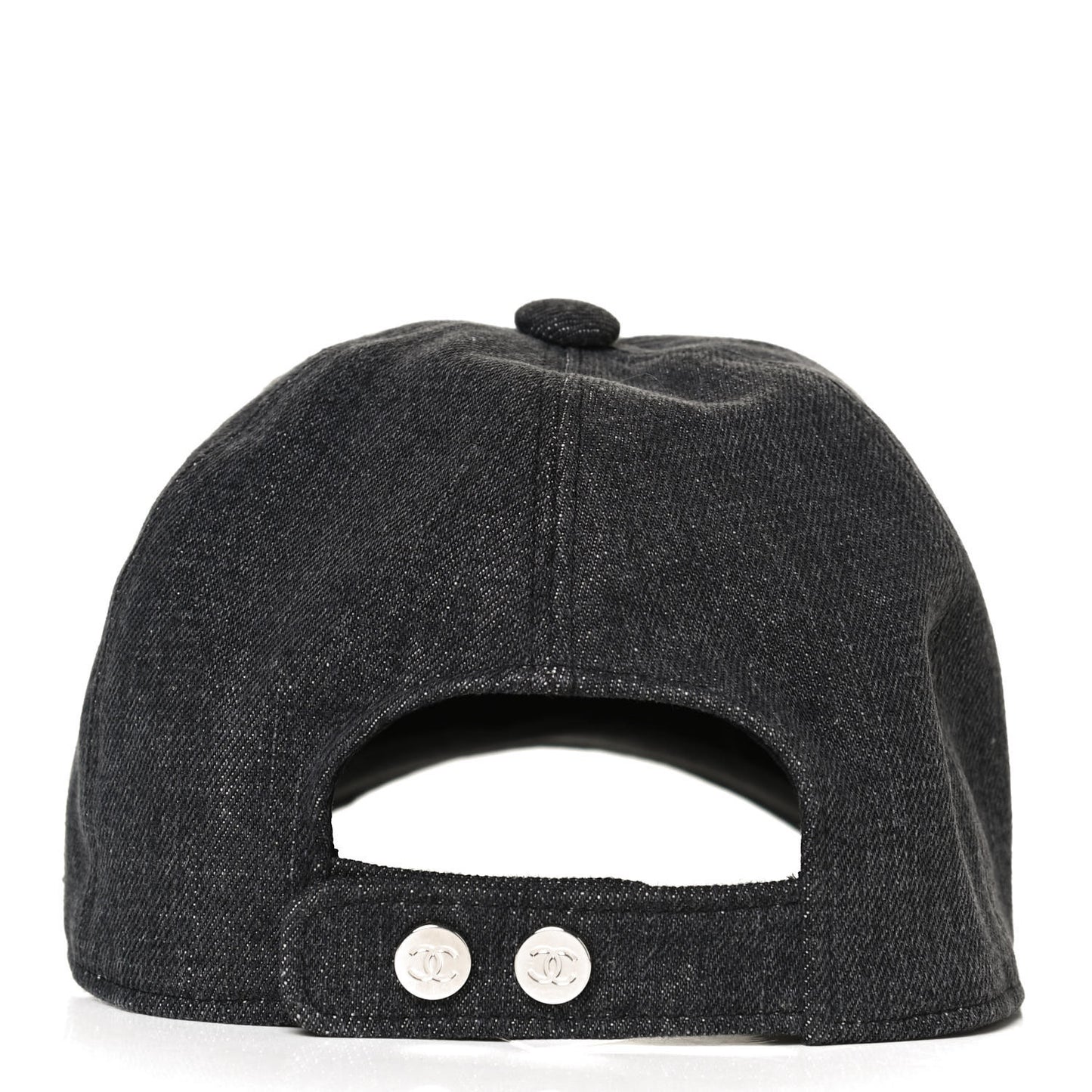 Cotton Sequin CC Cap Hat Black