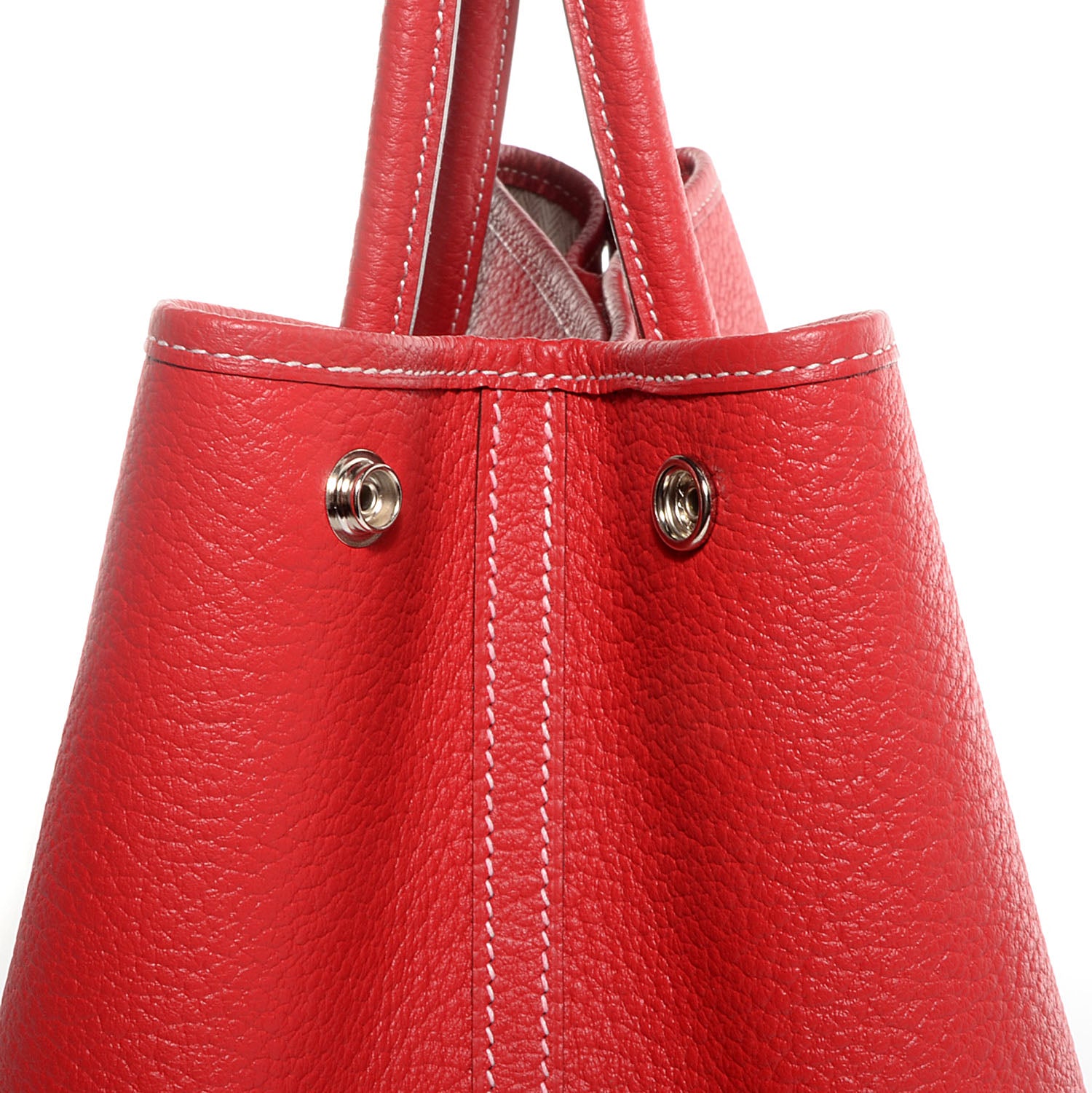 Hermes Vache Country Garden Party 36 MM Rouge Casaque 6 of 14