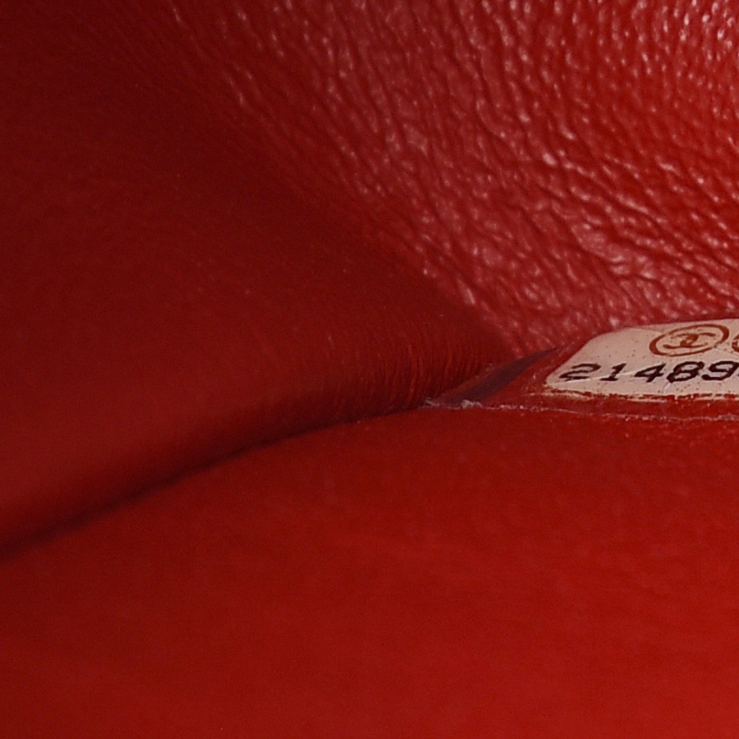 Chanel Lambskin Quilted Maxi Double Flap Red 7 of 11