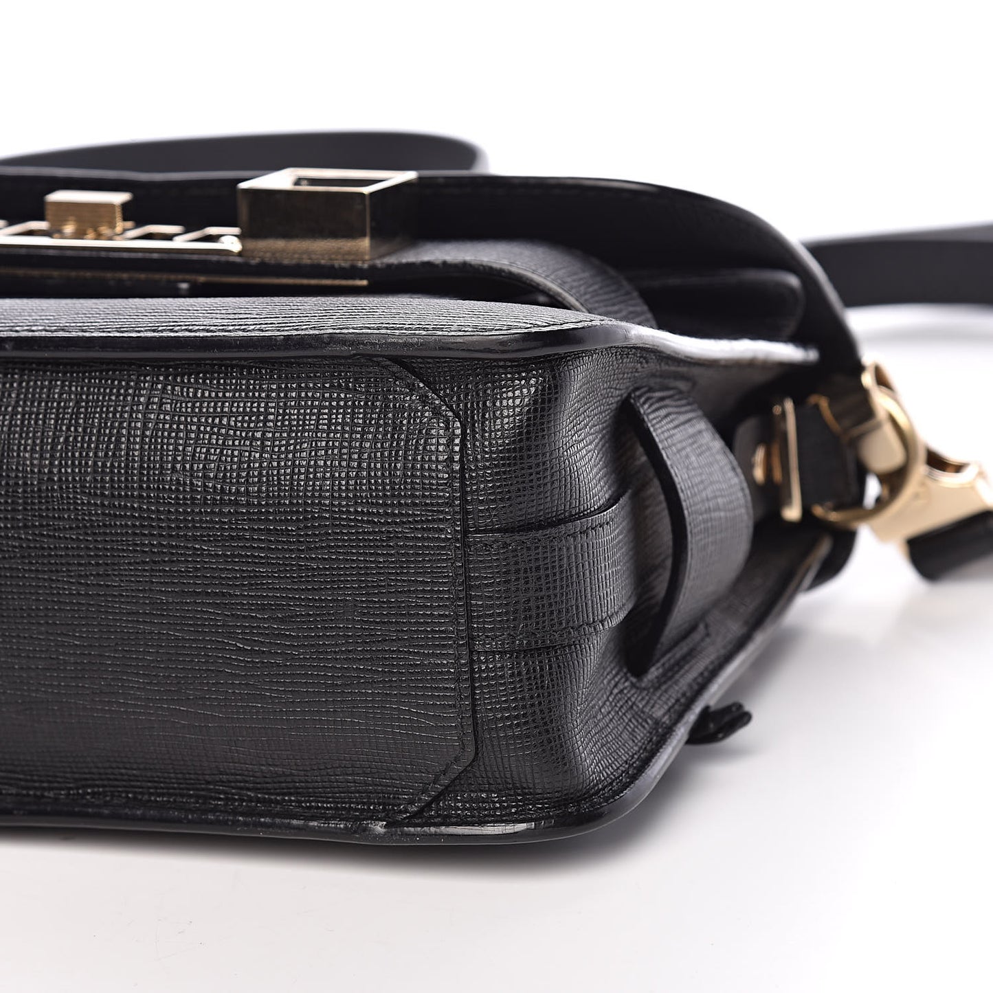 New Linosa Mini PS11 Classic Shoulder Bag Black