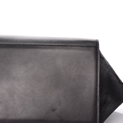 Celine Pony Hair Smooth Calfskin Medium Tri-Color Trapeze 14 of 16