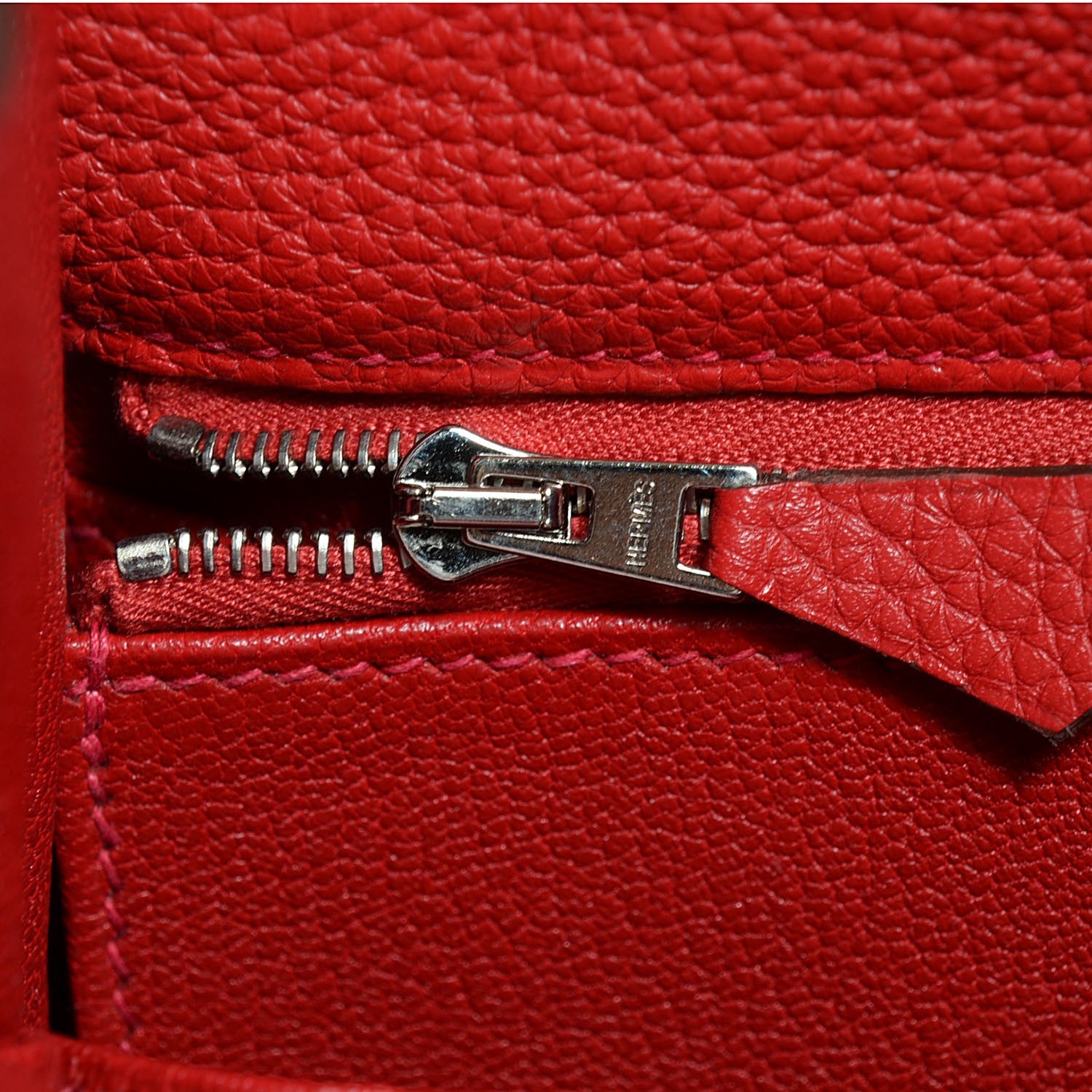 Hermes Togo Kelly Retourne 35 Rouge Casaque 21 of 28