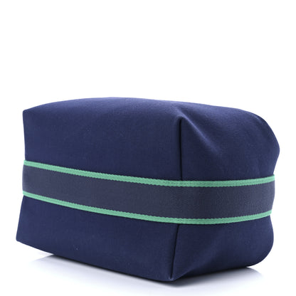 Hermes Canvas Small Bride-A-Brac Pouch Marine 10 of 12