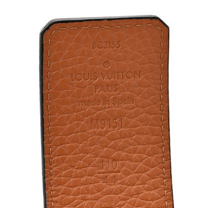 Louis Vuitton Taurillon Calfskin 30mm LV Initiales Reversible Belt 110 44 Black 4 of 5