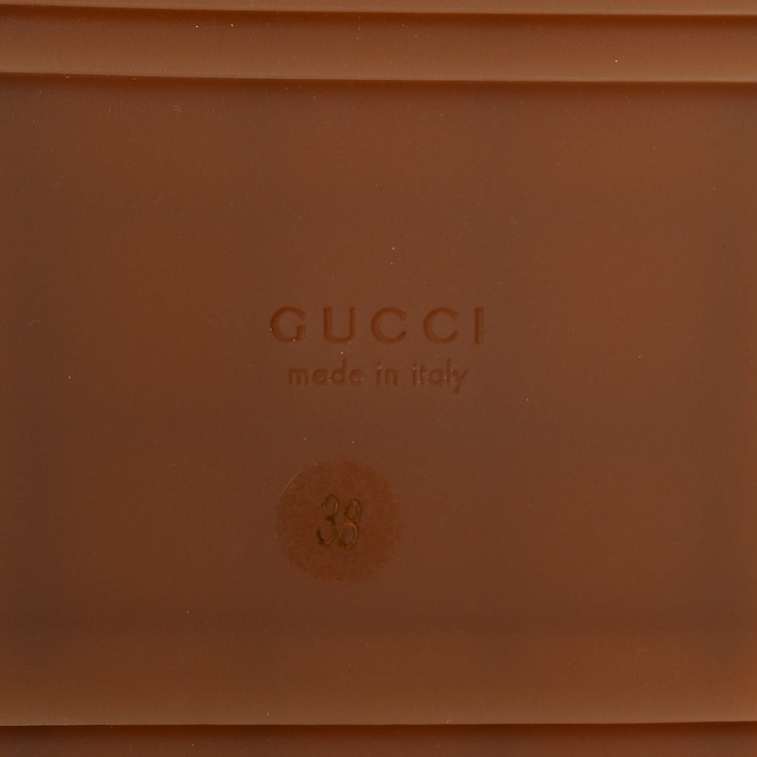 Gucci Canvas Lame GG Monogram Angelina Platform 55mm Slide Sandals 38 Blue Silver 8 of 8