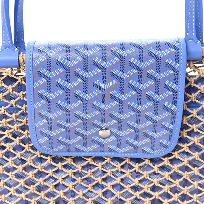 Goyard Goyardine Net Aligre Tote Light Blue 8 of 10