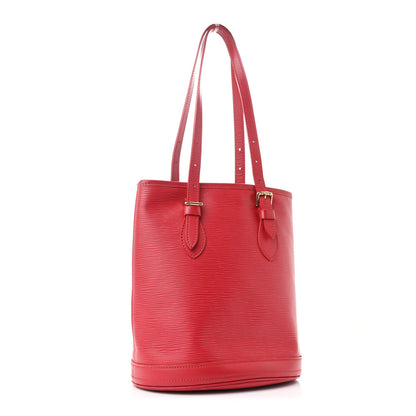 Louis Vuitton Epi Petit Bucket 23 Rouge 3 of 9