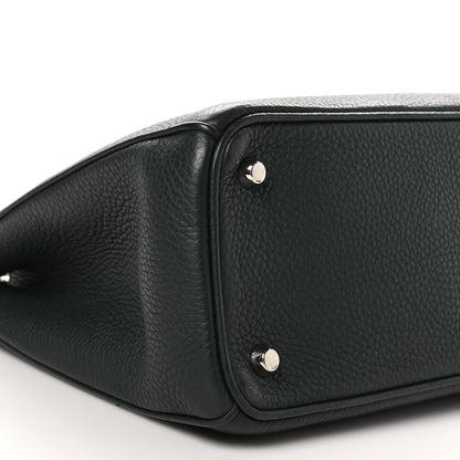 Christian Dior Bullcalf Medium Diorissimo Tote Deep Forest 10 of 11