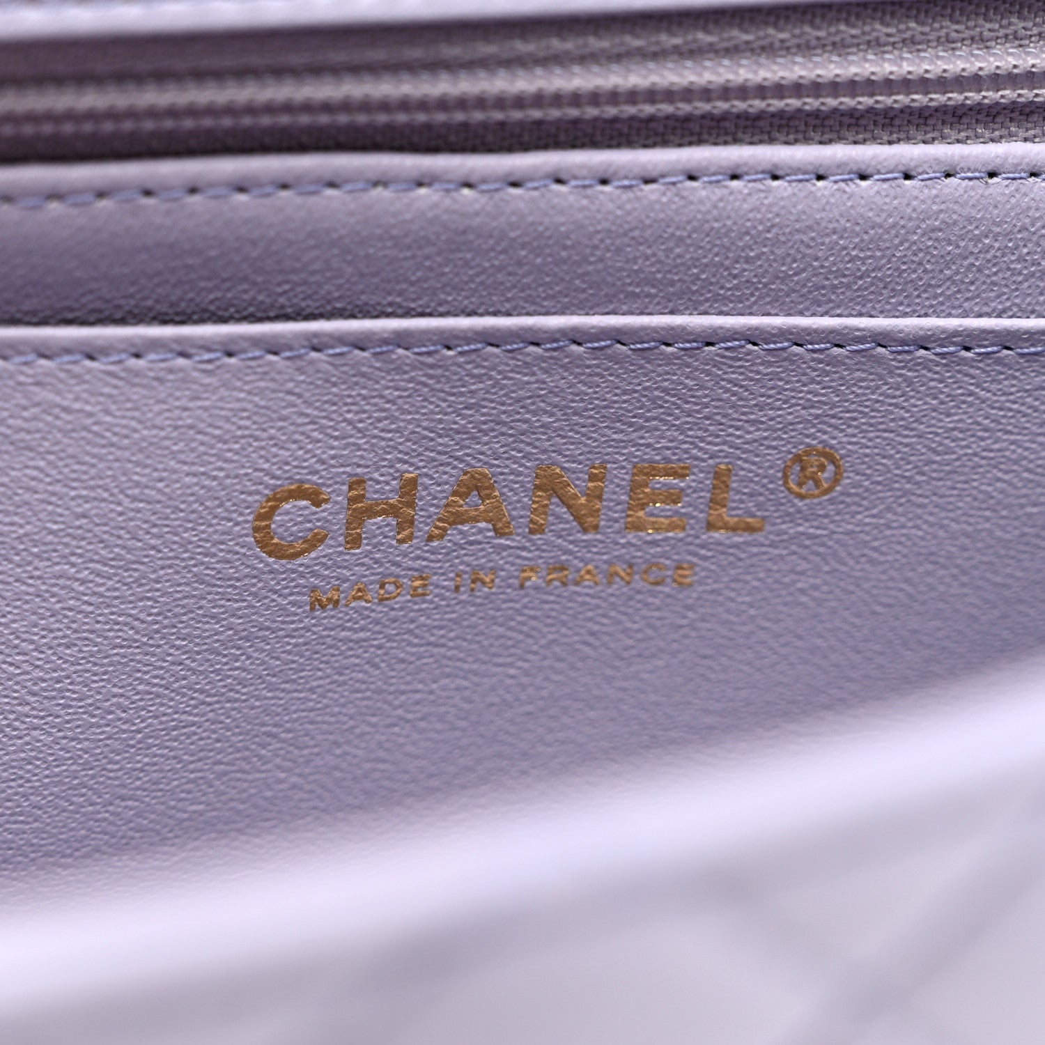 Chanel Lambskin Quilted Mini Top Handle Rectangular Flap Light Purple 6 of 9