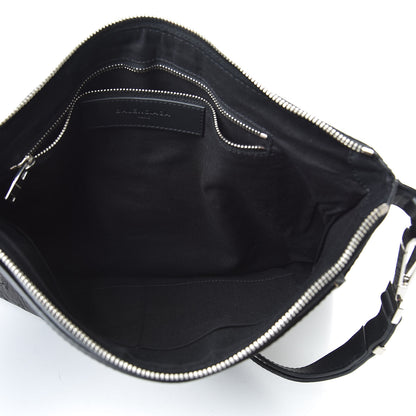 Balenciaga Ostrich Veau Document Case Black 5 of 9