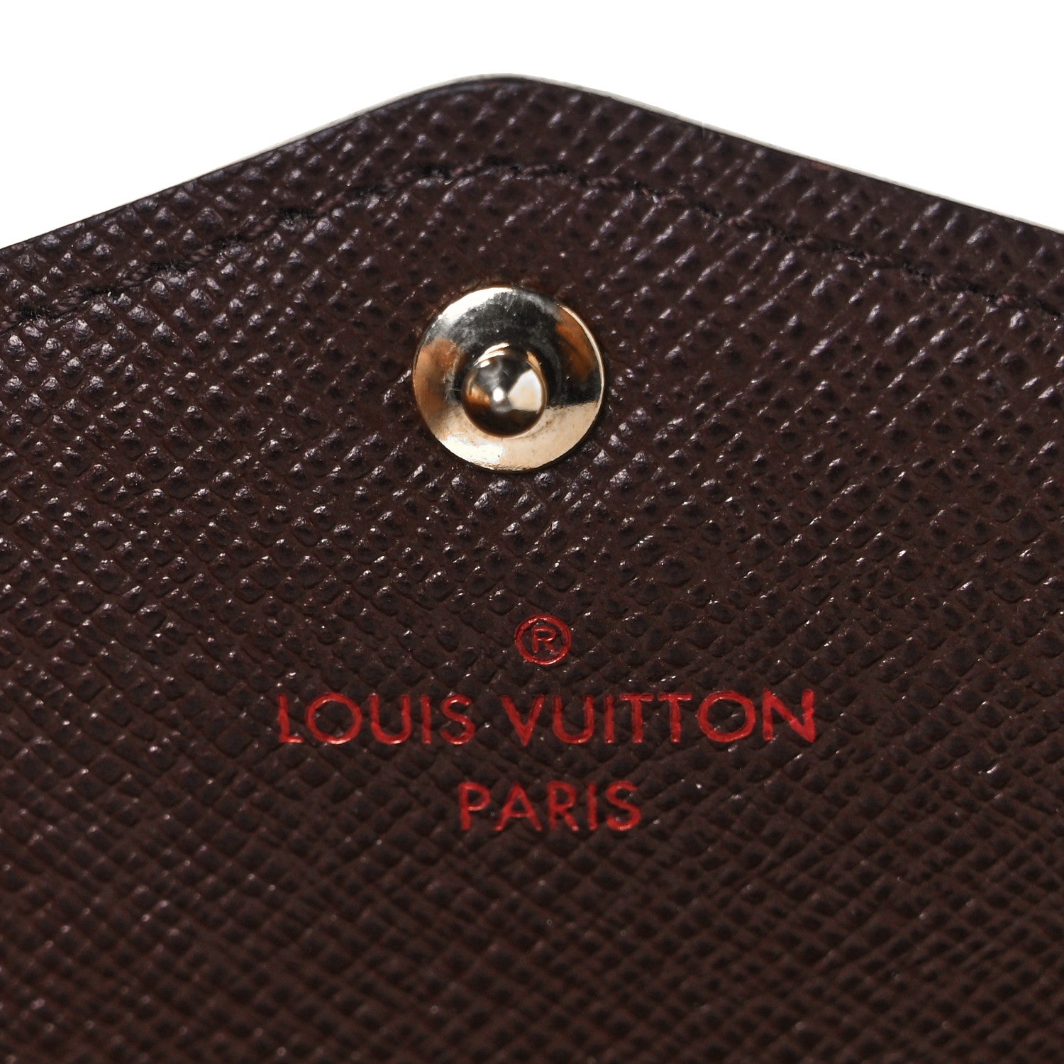 Louis Vuitton Damier Ebene Sarah Wallet NM 6 of 9