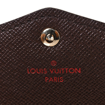Louis Vuitton Damier Ebene Sarah Wallet NM 6 of 9