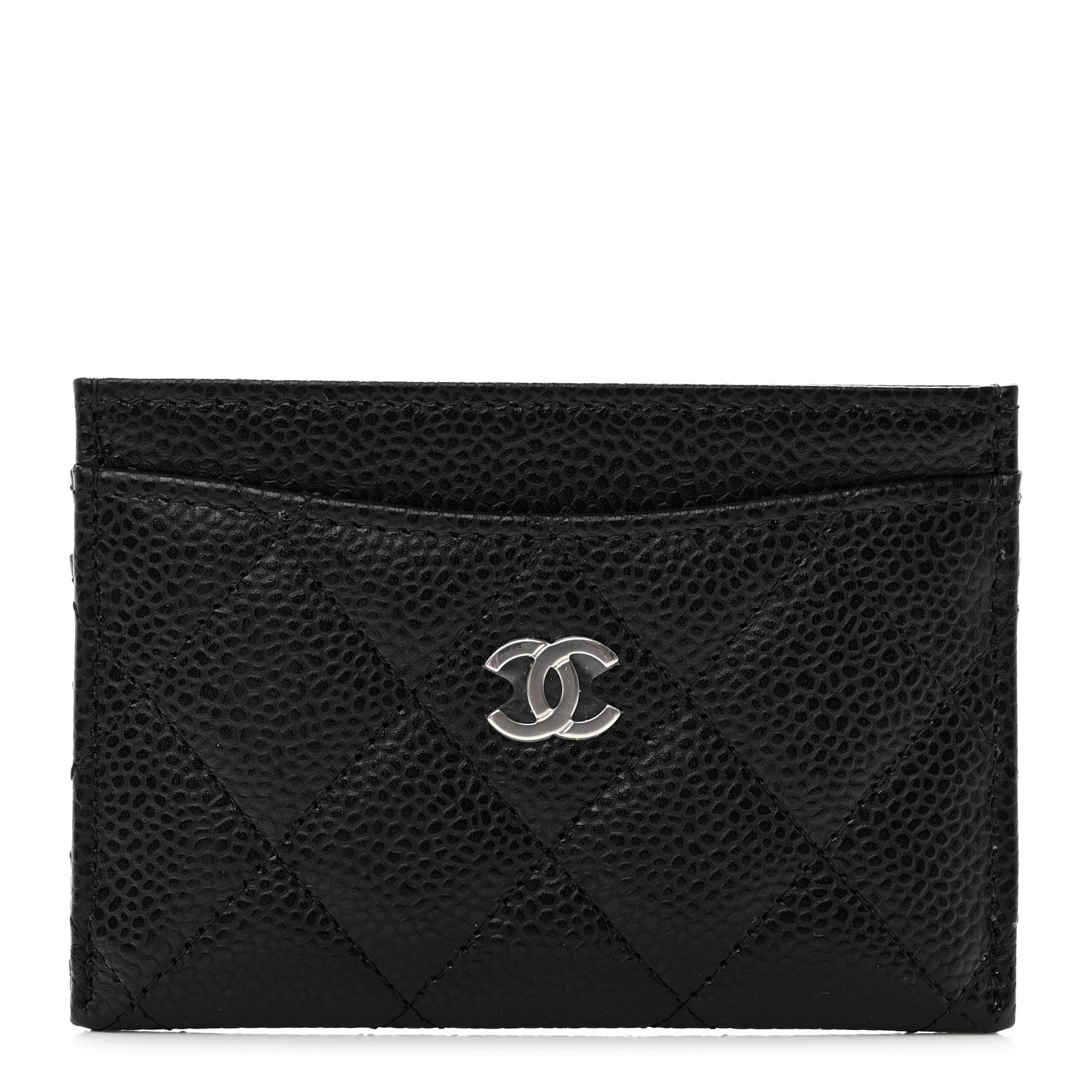 Chanel Caviar Quilted Card Holder Black 1 of 8