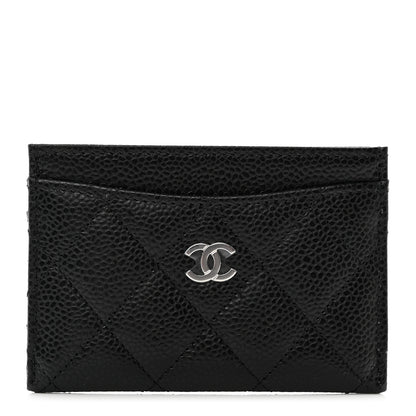 Chanel Caviar Quilted Card Holder Black 1 of 8