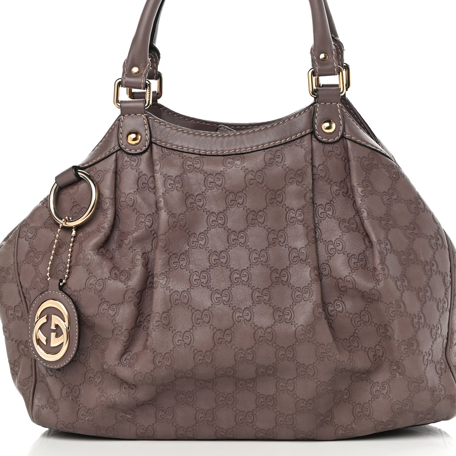 Gucci Guccissima Signature Medium Sukey Tote Old Mauve 8 of 17