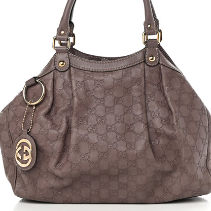 Gucci Guccissima Signature Medium Sukey Tote Old Mauve 8 of 17