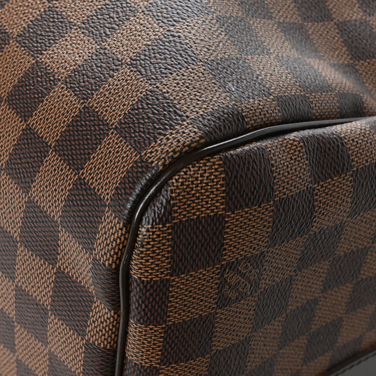 Louis Vuitton Damier Ebene Keepall Bandouliere 55 10 of 10