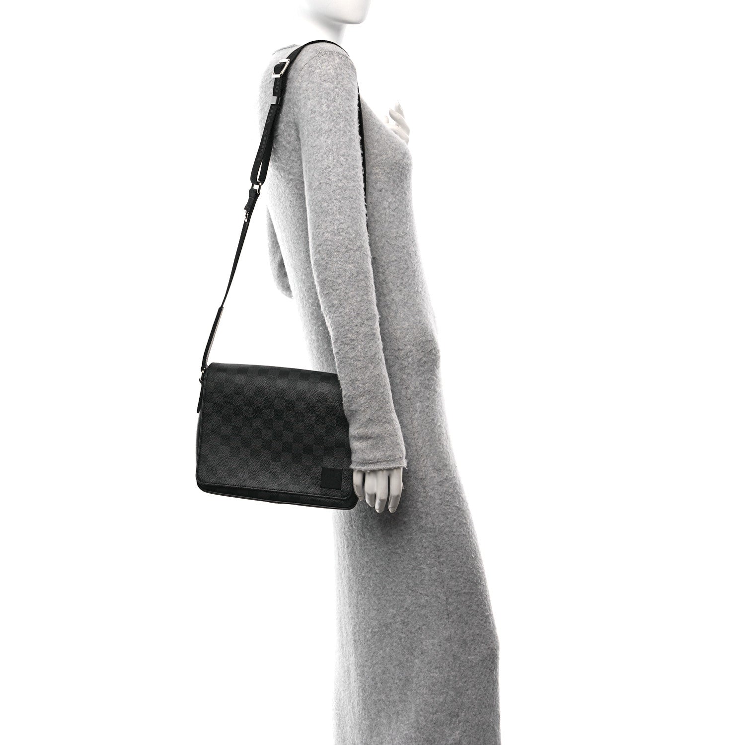Louis Vuitton Damier Graphite District PM NM 2 of 10