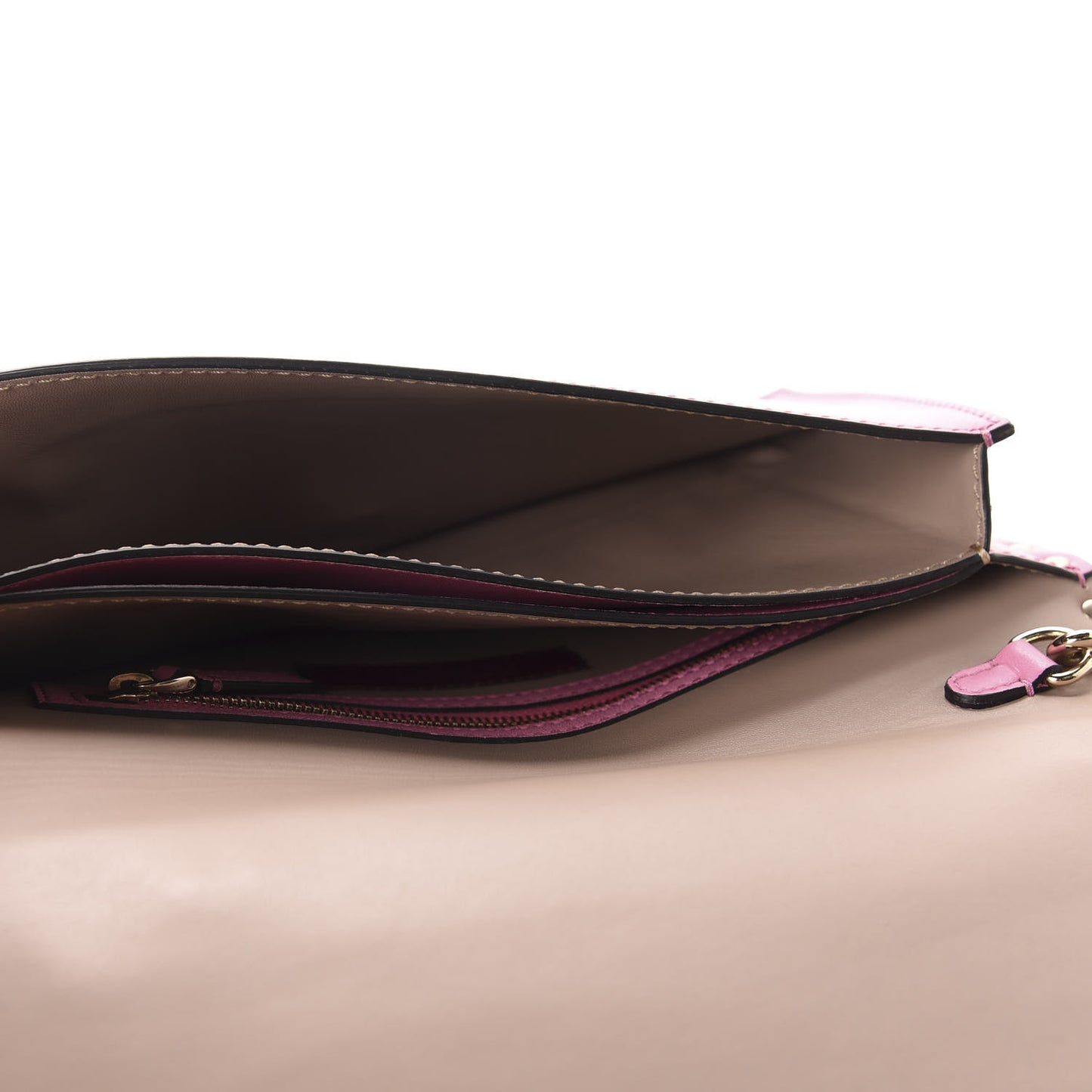Nappa Rockstud Wristlet Clutch Ninphea