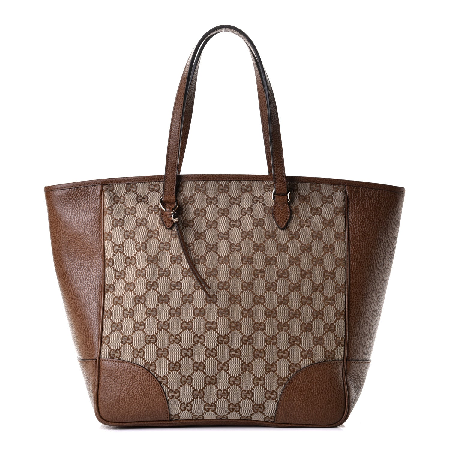 Gucci Monogram Medium Bree Zippered Tote Beige Tabacco 1 of 5