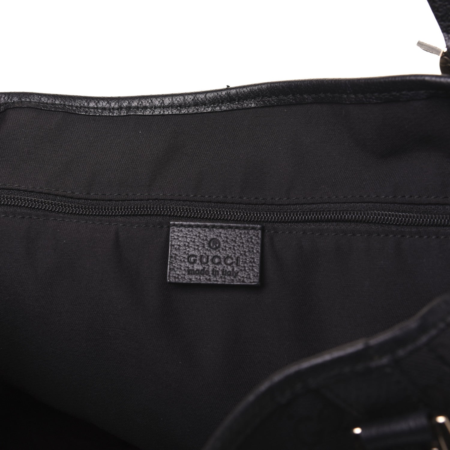 Gucci Monogram Medium Abbey Shoulder Bag Black 9 of 17