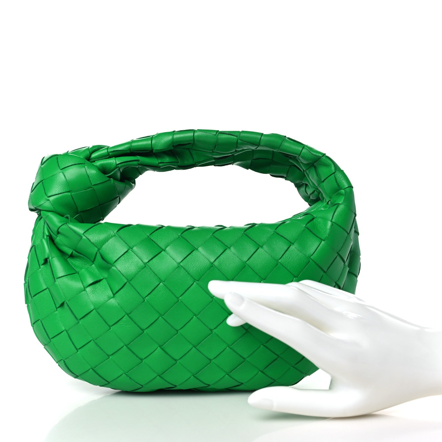 Bottega Veneta Nappa Intrecciato Mini Jodie Parakeet 2 of 9