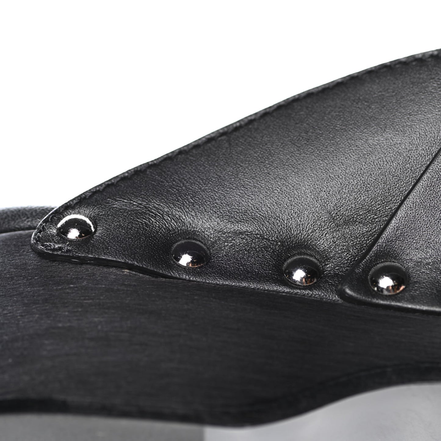 Calfskin Calya Mules 39 Black