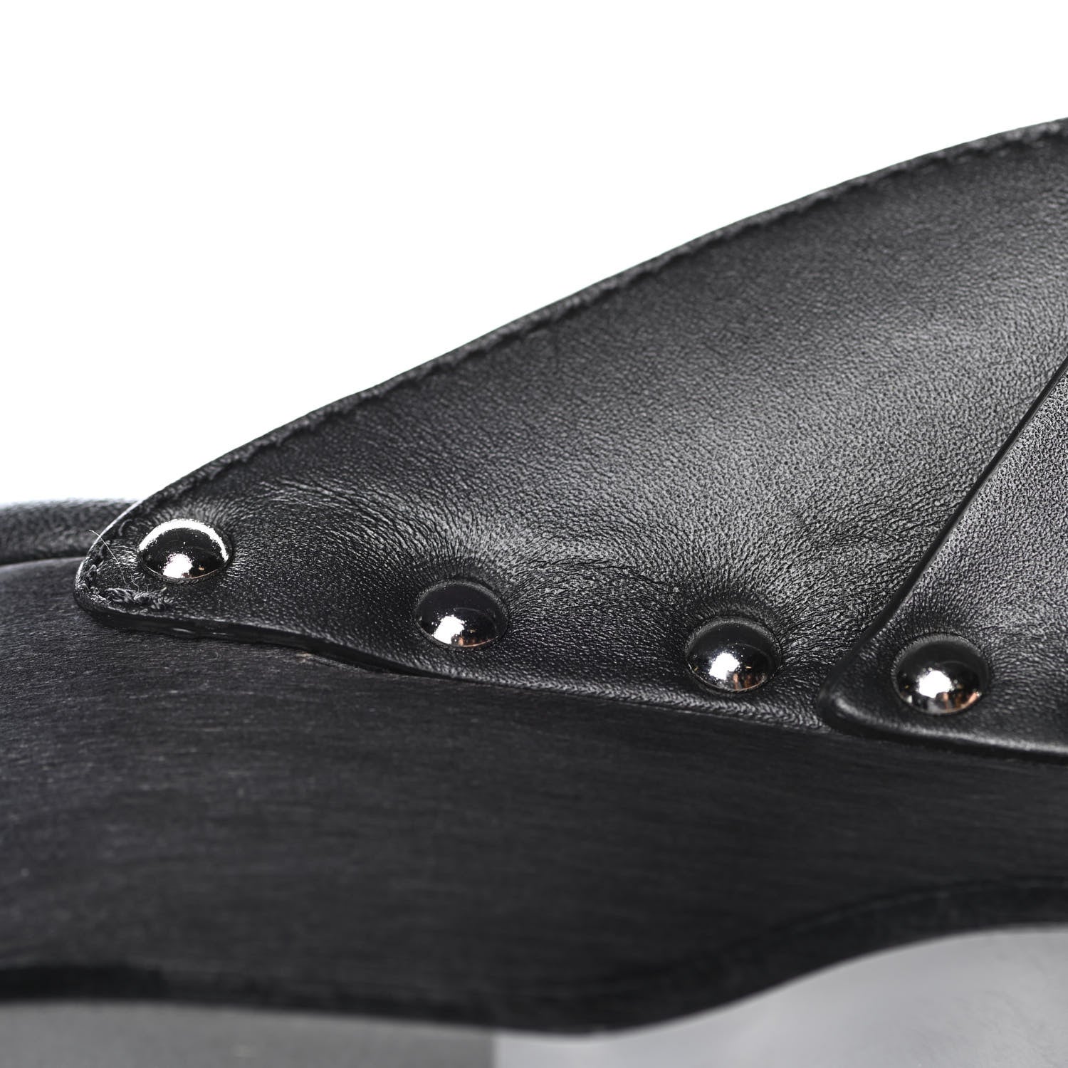 Hermes Calfskin Calya Mules 39 Black 12 of 15